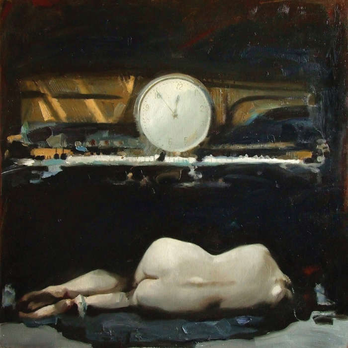 Современный художник Эдуард Аниконов, картина - Время без имени