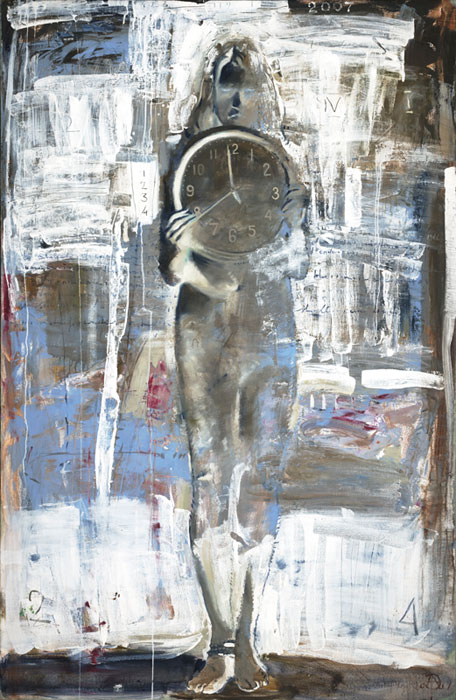 Современный художник Эдуард Аниконов, картина - Диптих Время без имени