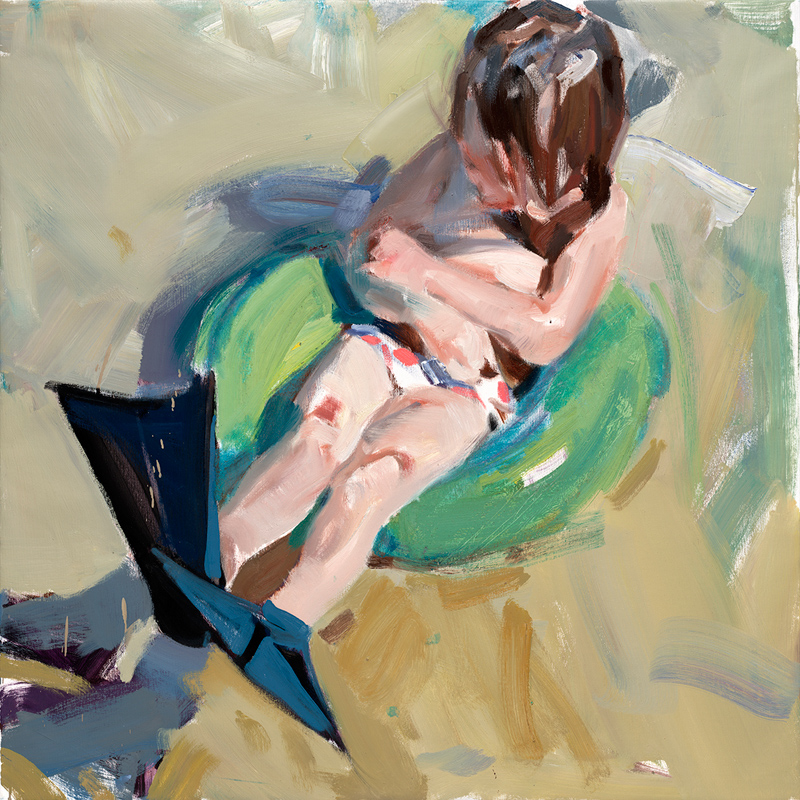 Современный художник Эдуард Аниконов, картина - Полиптих-лето 