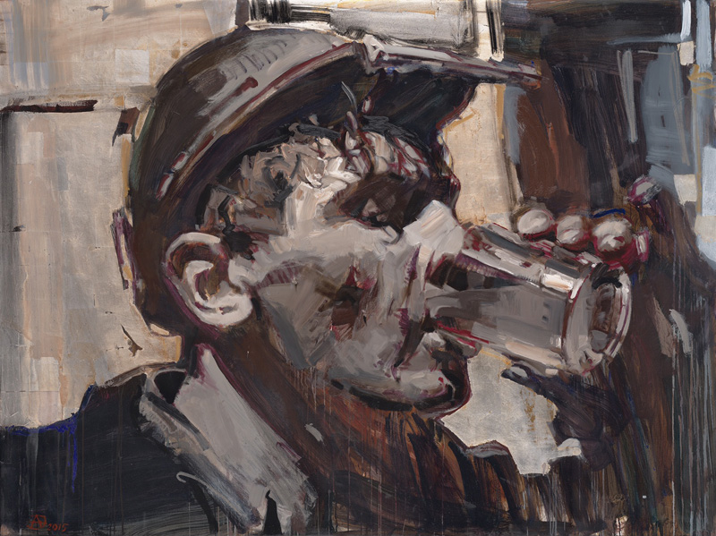 Современный художник Эдуард Аниконов, картина - Серебряная жажда